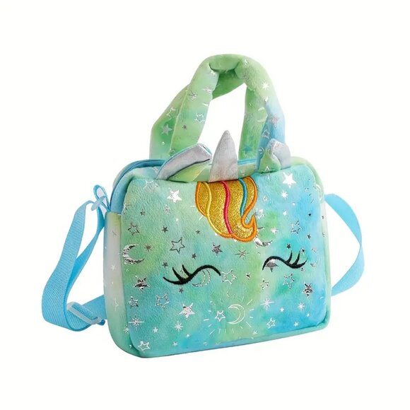 Other - Girls Green Backpack - Unicorn
